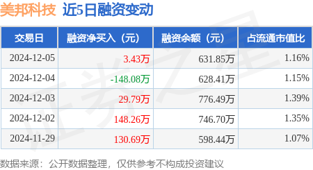 融资情绪沉浮录 从美邦科技31万元单日增量看长期资本逻辑的重塑